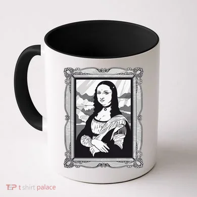 Gothic Mona Lisa Coffee Mug
