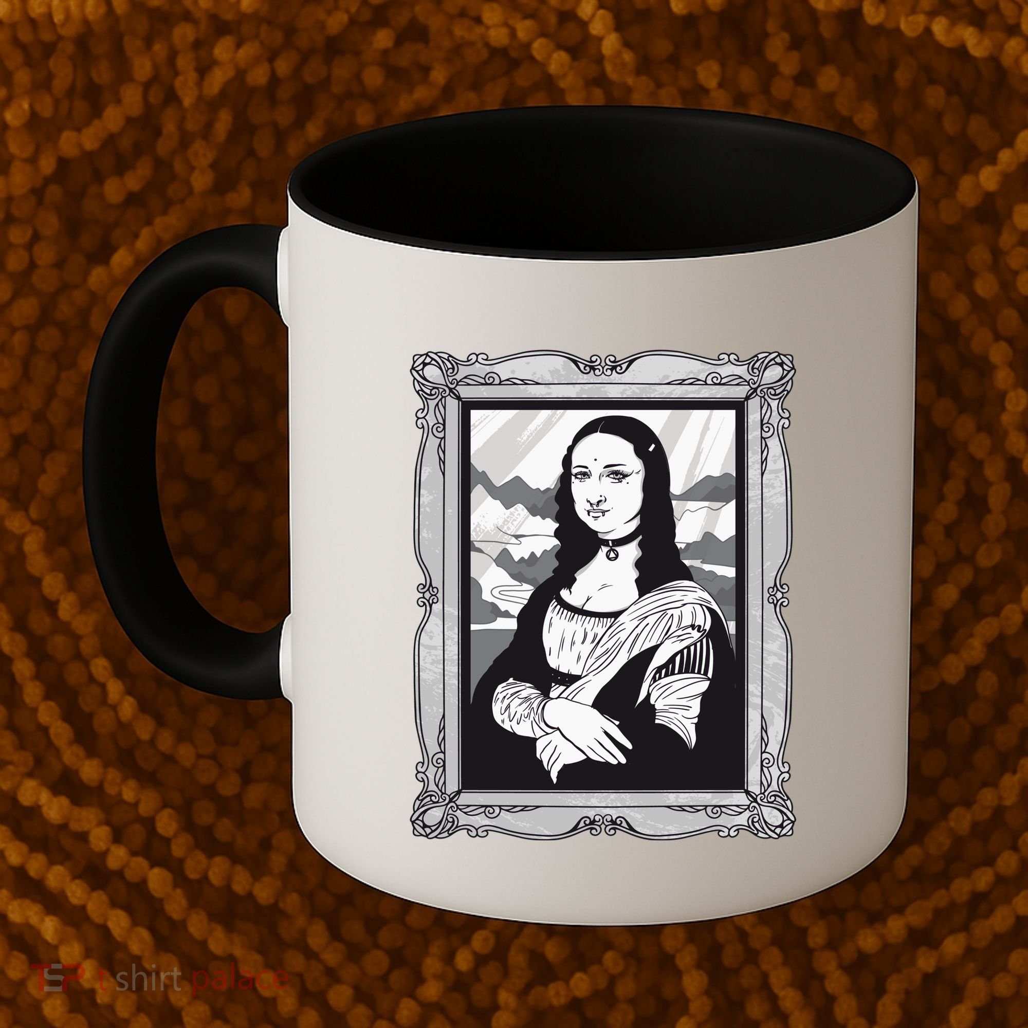 Gothic Mona Lisa Coffee Mug