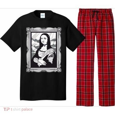 Gothic Mona Lisa Pajama Set