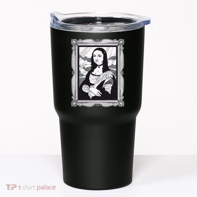 Gothic Mona Lisa Tumbler