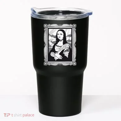 Gothic Mona Lisa Tumbler