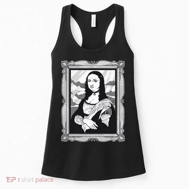 Gothic Mona Lisa Women's Tank Top
