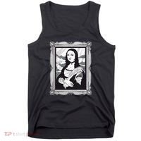 Gothic Mona Lisa Tank Top thumb 0