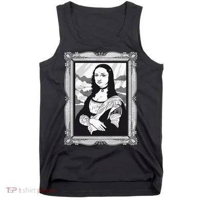 Gothic Mona Lisa Tank Top