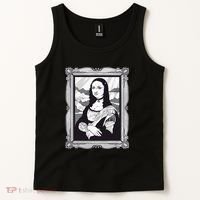 Gothic Mona Lisa Tank Top thumb 2