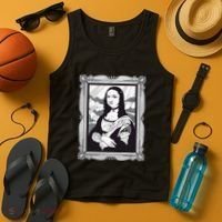 Gothic Mona Lisa Tank Top thumb 4