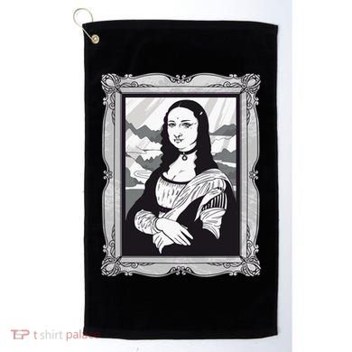 Gothic Mona Lisa Golf Towel