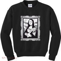 Gothic Mona Lisa Kids Sweatshirt thumb 0