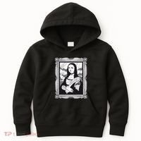 Gothic Mona Lisa Kids Hoodie thumb 0