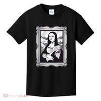 Gothic Mona Lisa Kids T-Shirt thumb 0