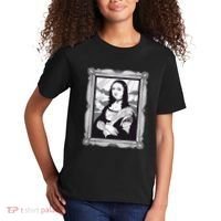 Gothic Mona Lisa Kids T-Shirt thumb 2