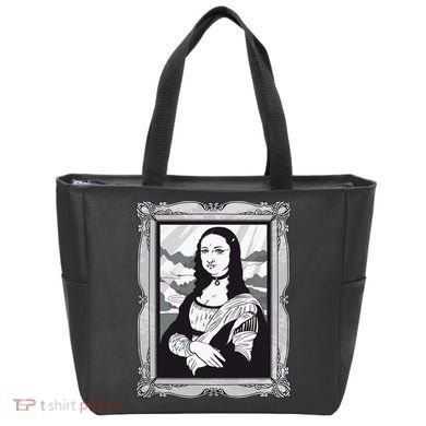 Gothic Mona Lisa Tote Bag