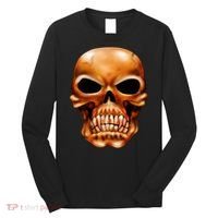 Gothic Skull Long Sleeve Shirt thumb 0