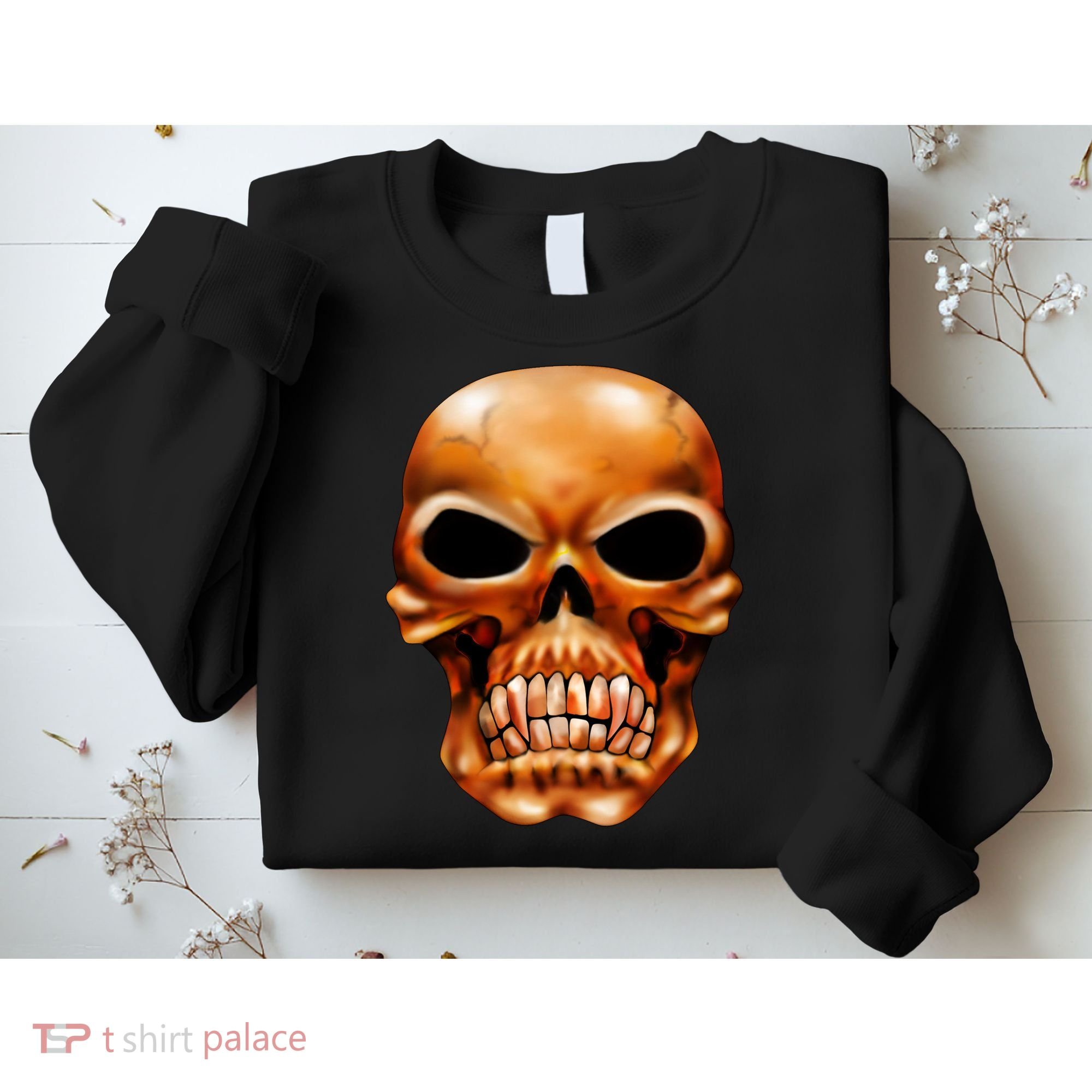 Gothic Skull Sweatshirt