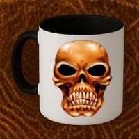 Gothic Skull Coffee Mug thumb 2