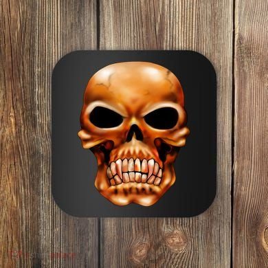 Gothic Skull Coaster