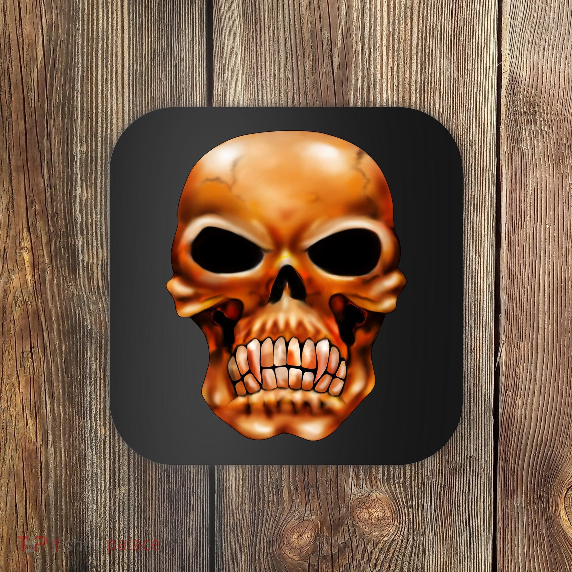 Gothic Skull Coaster
