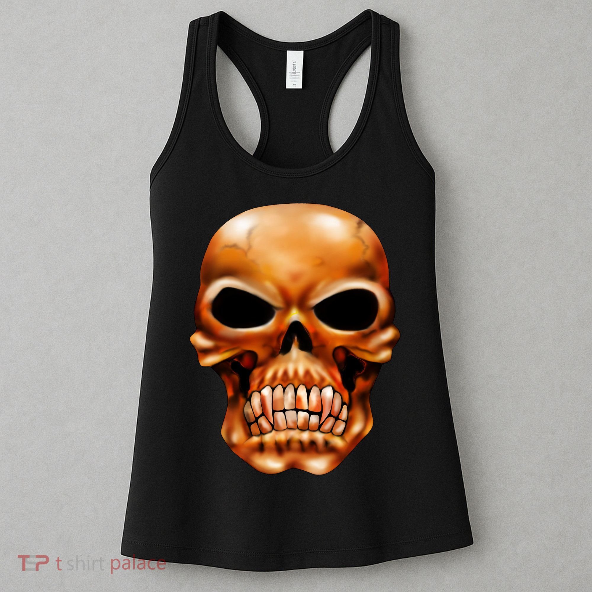 Gothic Skull Women's Tank Top