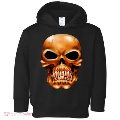 Gothic Skull Toddler Hoodie