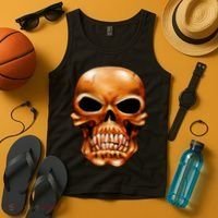 Gothic Skull Tank Top thumb 4