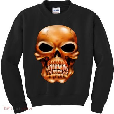 Gothic Skull Kids Sweatshirt