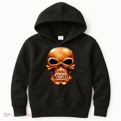 Gothic Skull Kids Hoodie