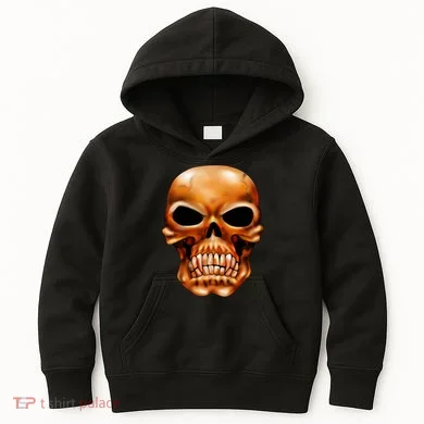 Gothic Skull Kids Hoodie