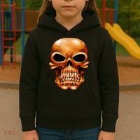 Gothic Skull Kids Hoodie thumb 3