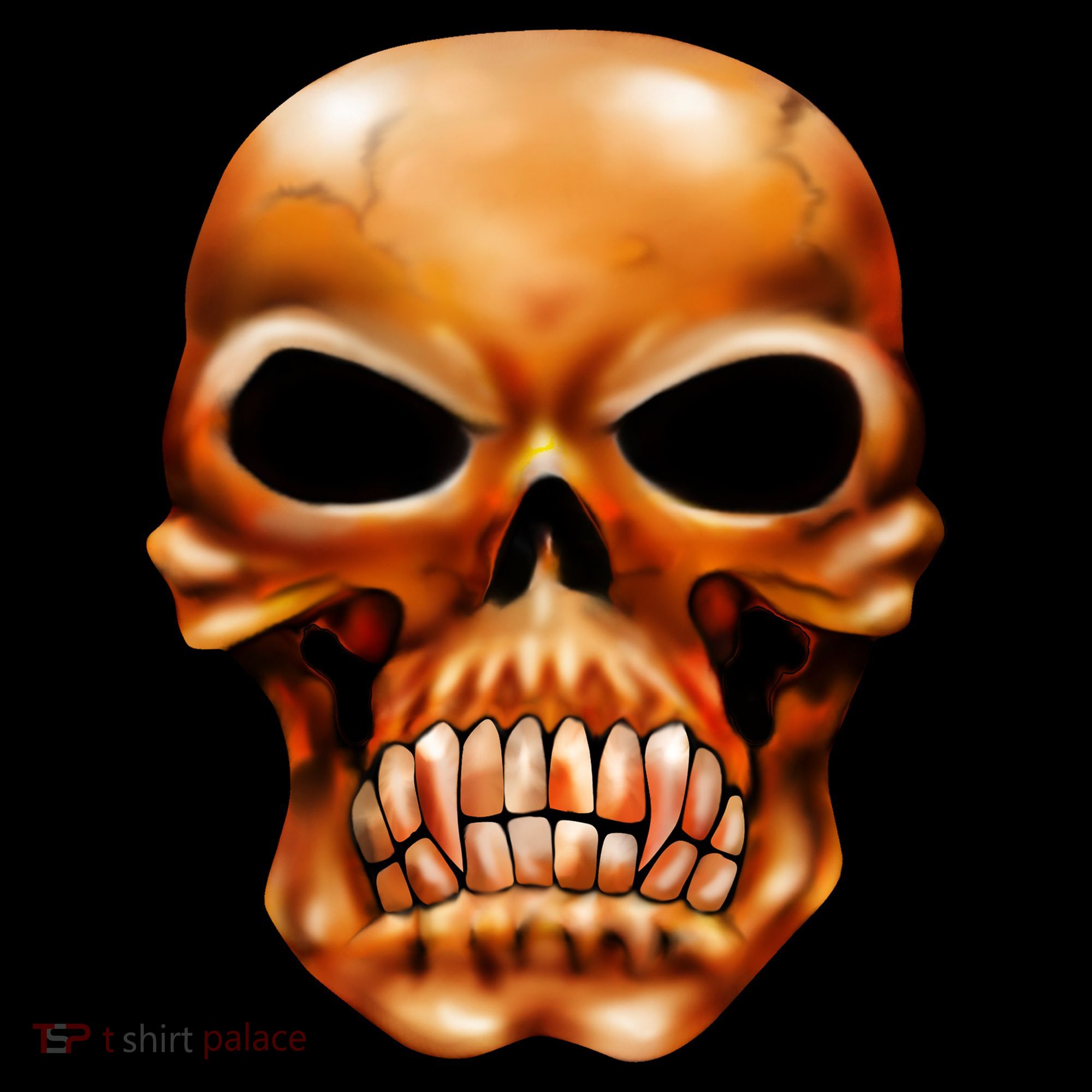 Gothic Skull Kids T-Shirt
