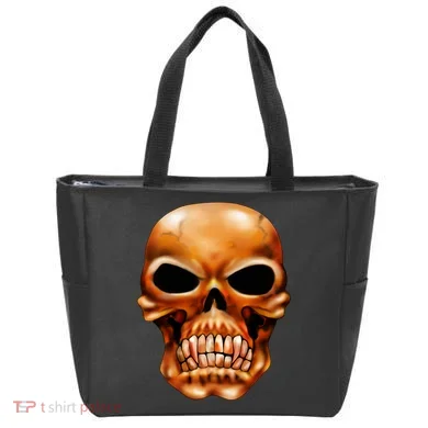 Gothic Skull Tote Bag