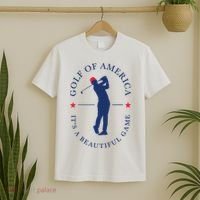 Golf Of Us America Funny Elegant Sports Outfit For Golfers T-Shirt thumb 2