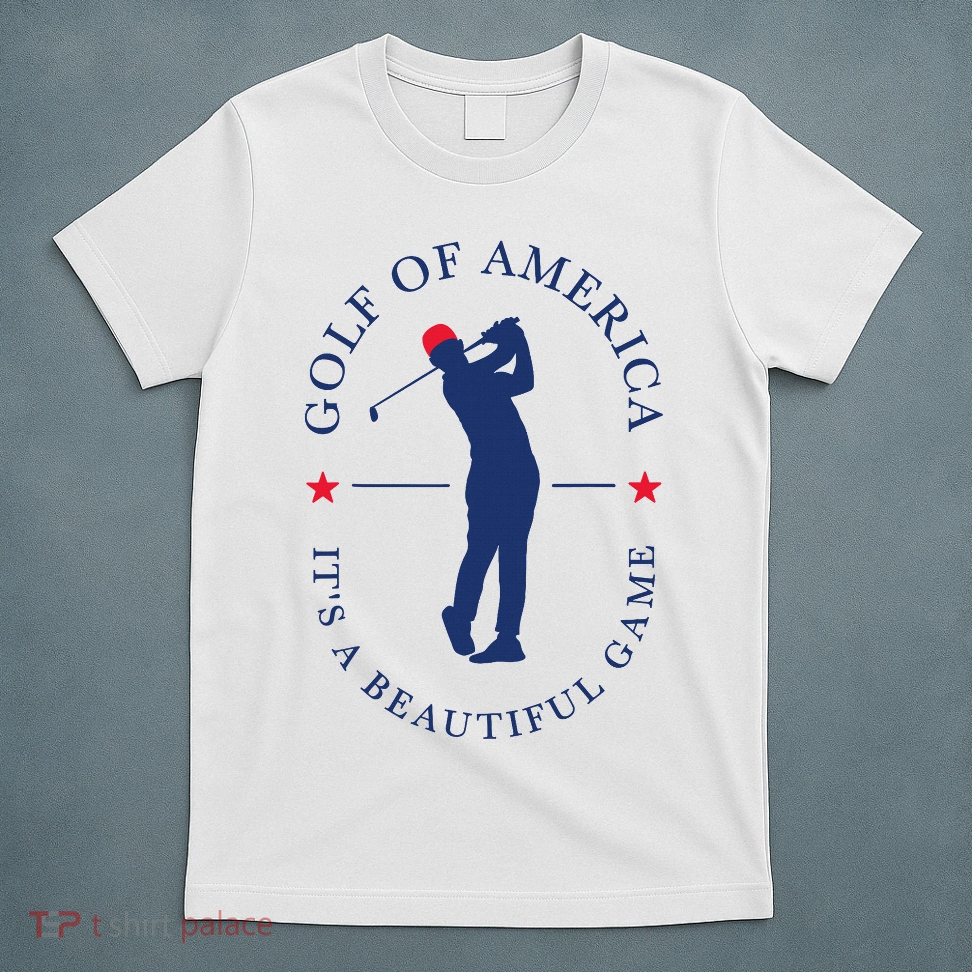 Golf Of Us America Funny Elegant Sports Outfit For Golfers T-Shirt