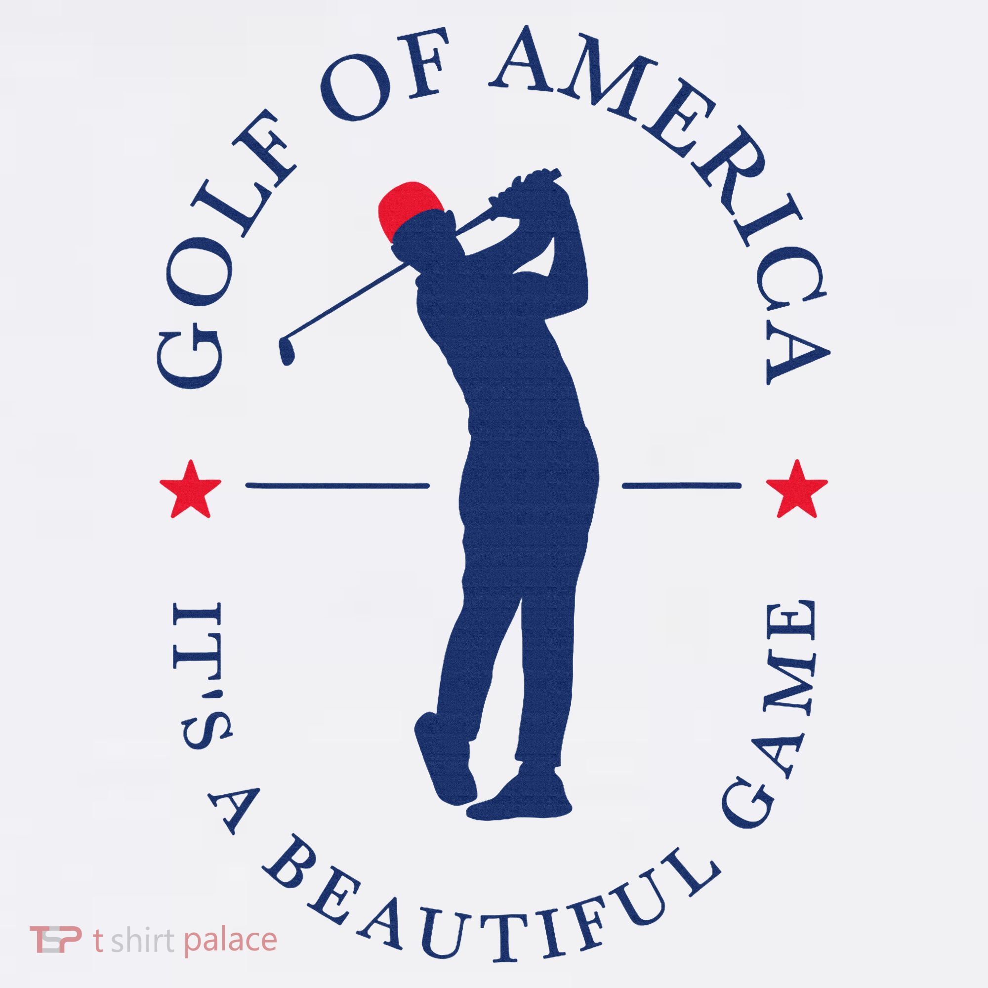Golf Of Us America Funny Elegant Sports Outfit For Golfers Women's Tank Top