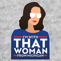 Gov Whitmer I'm With That Woman From Michigan T-Shirt thumb 7