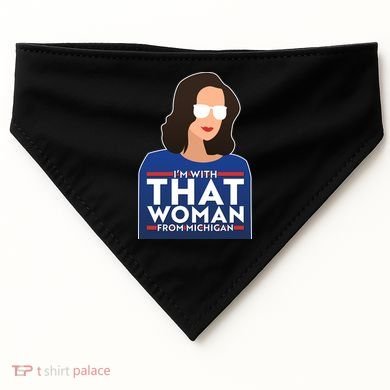 Gov Whitmer I'm With That Woman From Michigan USA-Made Doggie Bandana