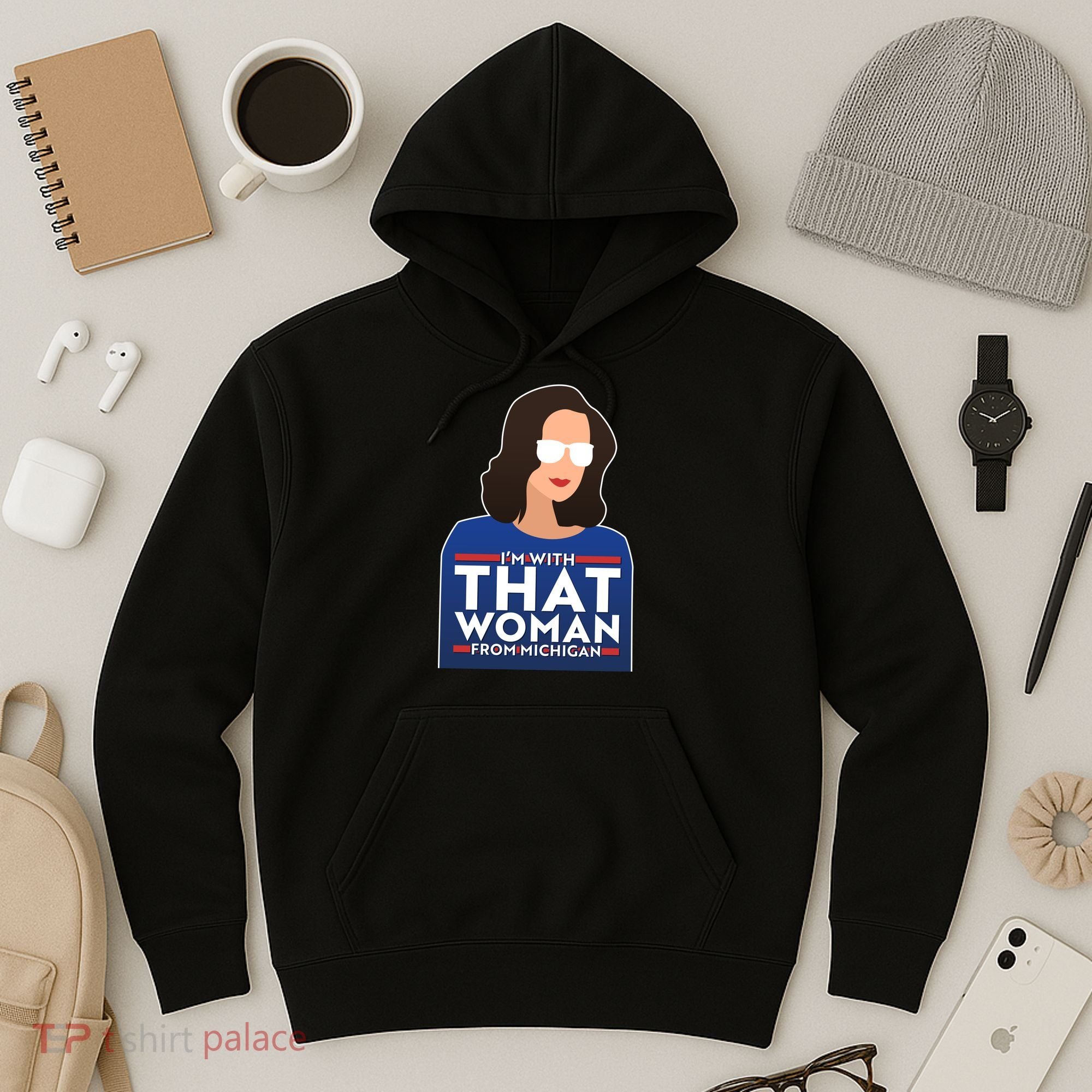 Gov Whitmer I'm With That Woman From Michigan Hoodie