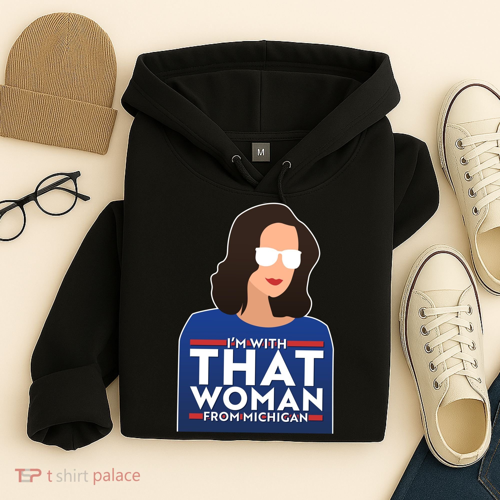 Gov Whitmer I'm With That Woman From Michigan Hoodie