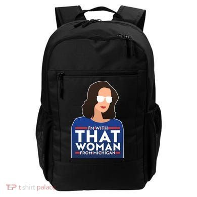 Gov Whitmer I'm With That Woman From Michigan Backpack