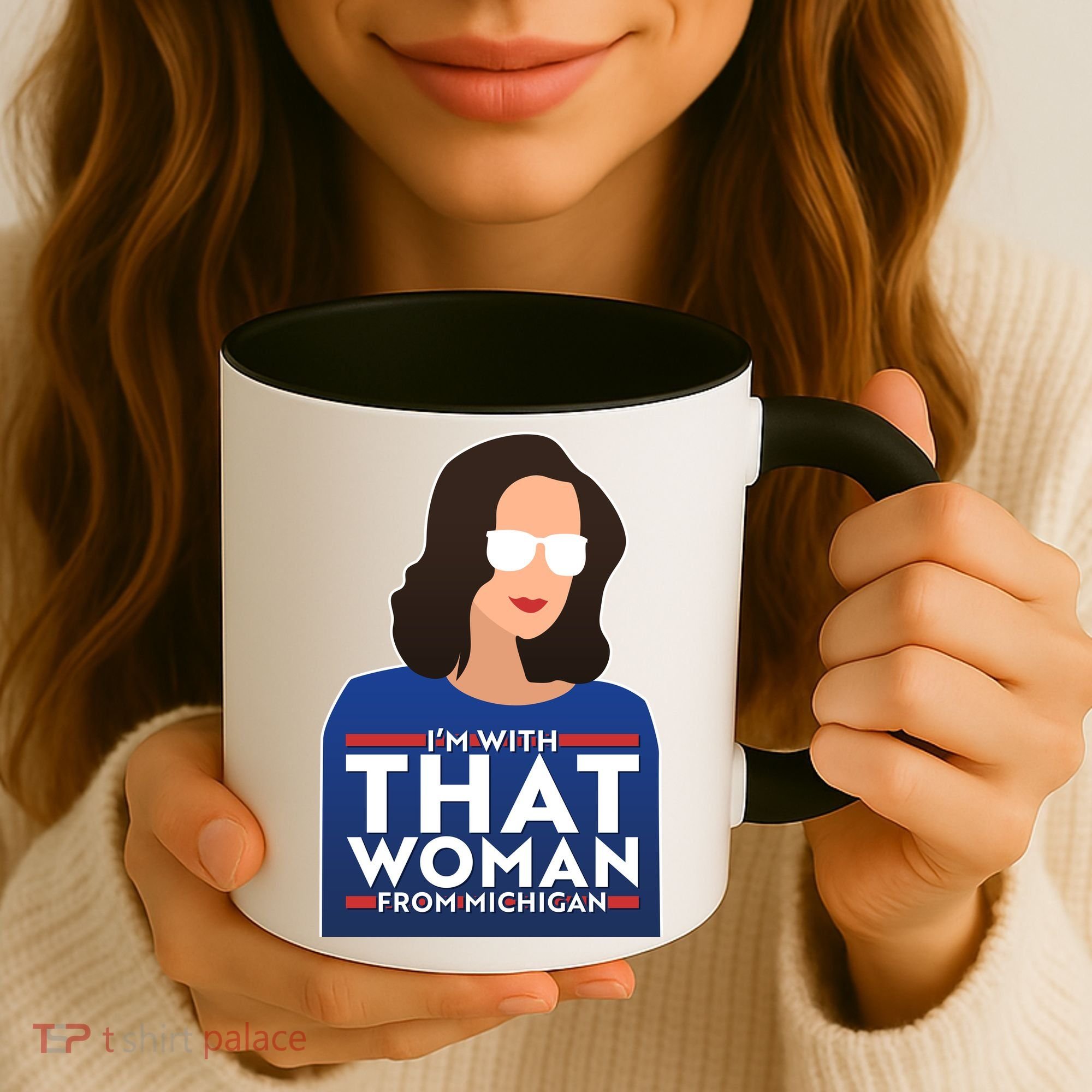 Gov Whitmer I'm With That Woman From Michigan Coffee Mug