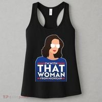 Gov Whitmer I'm With That Woman From Michigan Women's Tank Top thumb 3