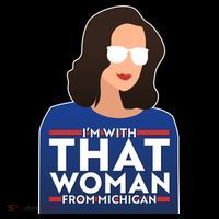 Gov Whitmer I'm With That Woman From Michigan Women's Tank Top thumb 5