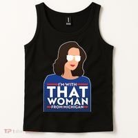 Gov Whitmer I'm With That Woman From Michigan Tank Top thumb 2