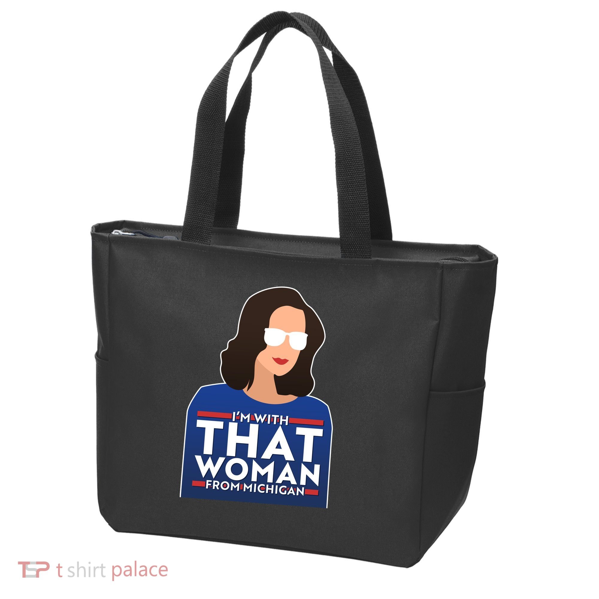 Gov Whitmer I'm With That Woman From Michigan Tote Bag