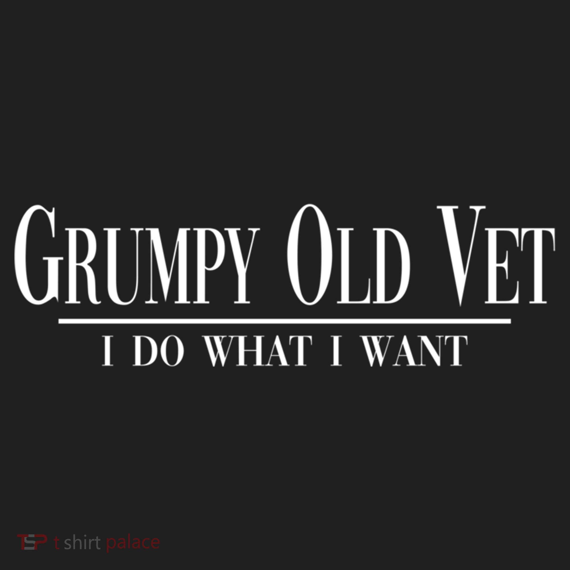 Grumpy Old Vet I Do What I Want Funny Military Veteran Style Gift Golf Towel