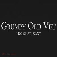 Grumpy Old Vet I Do What I Want Tote Bag thumb 4