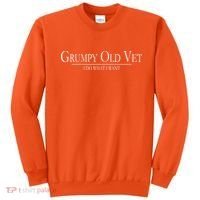 Grumpy Old Vet I Do What I Want Sweatshirt thumb 0