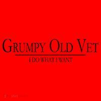 Grumpy Old Vet I Do What I Want Santa Hat thumb 1