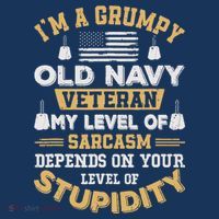 Grumpy Old Veteran Patriotic Funny Military Veteran Usa Mousepad thumb 1