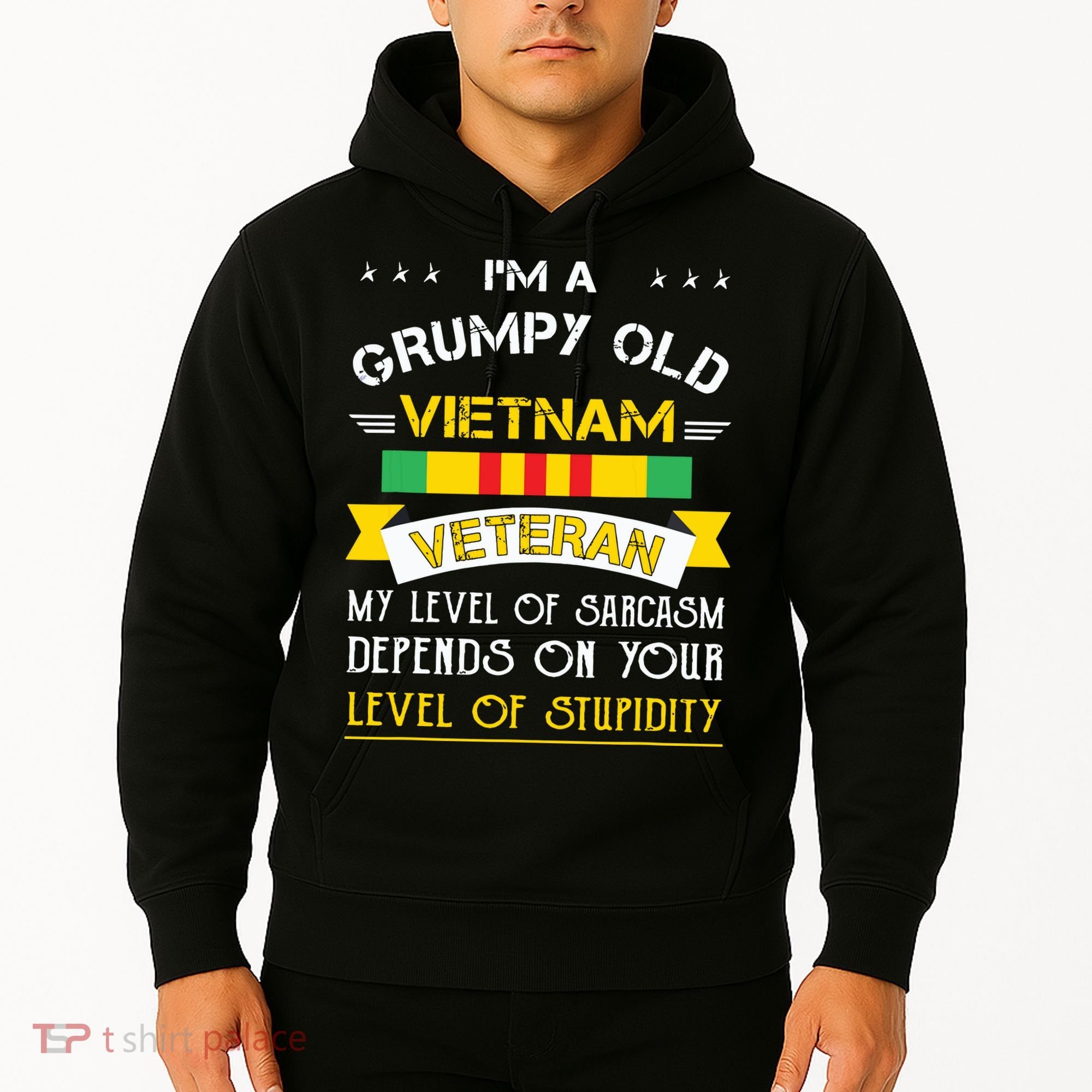 Grumpy Old Vietnam Veteran Hoodie