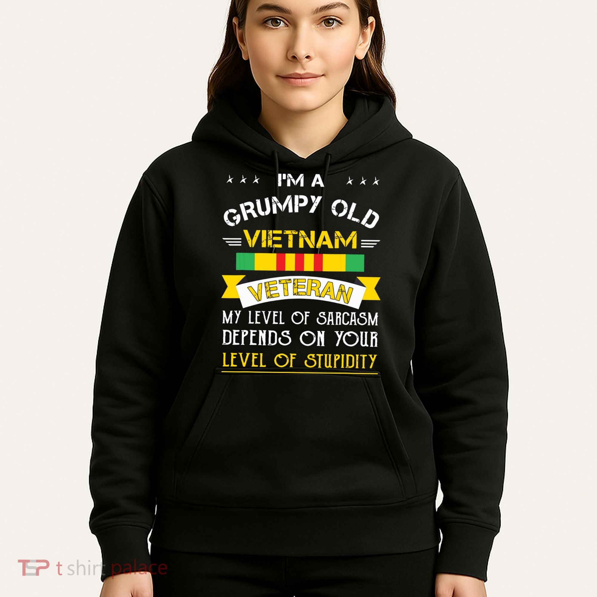 Grumpy Old Vietnam Veteran Hoodie